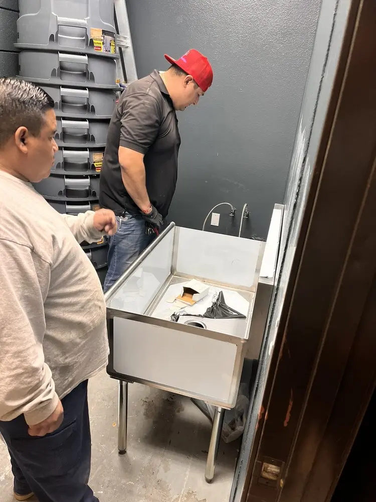Commercial plumbing and sink installation in Sconnelltown